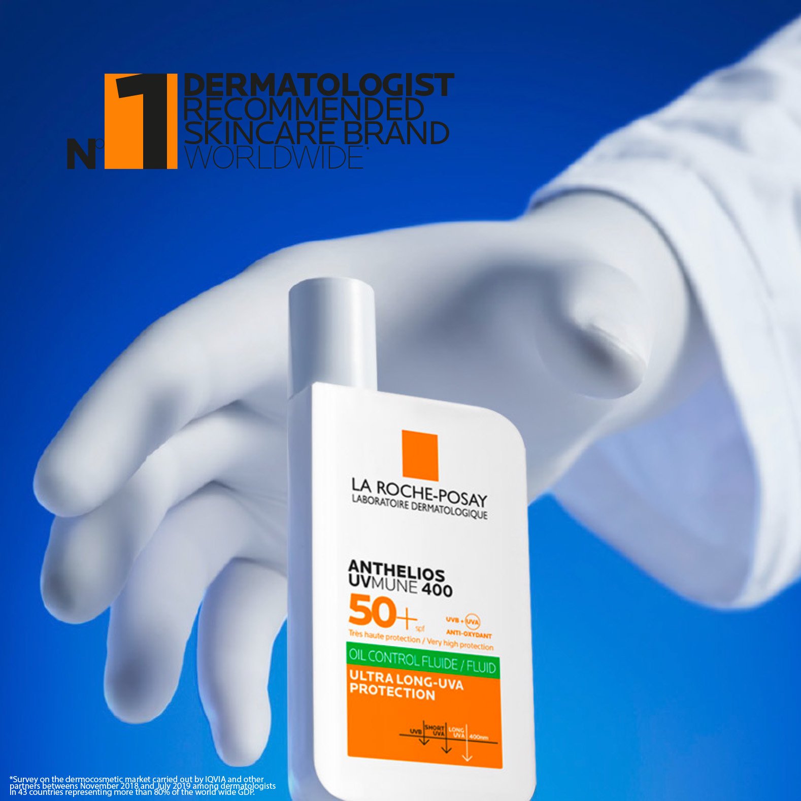 ANTHELIOS UVMUNE400 OIL CONTROL FLUID SPF50+
